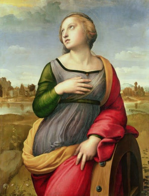 Raphael, Saint Catherine of Alexandria, 1507
