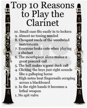 funny clarinet quotes