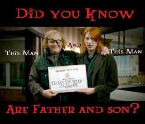 Brendan Gleeson (Mad-Eye) and Domhnall Gleeson (Bill Weasley) = Father ...