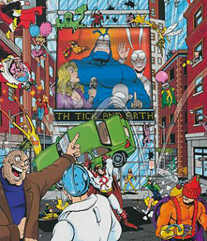 this quote appears on of the second page of the tick 1 the tick has ...