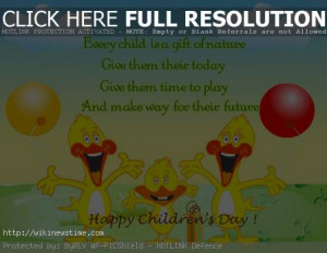 Bal Din – Children’s Day in India Quotes, Quotations, Sayings