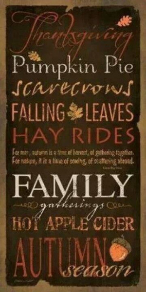 Reasons to love Fall