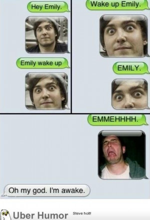 Most romantic way to wake up your girlfriend via text.