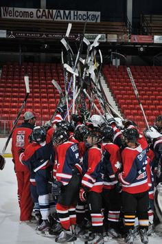 ... CanAm Hockey program in the Herb Brooks Arena, Lake Placid, NY. More