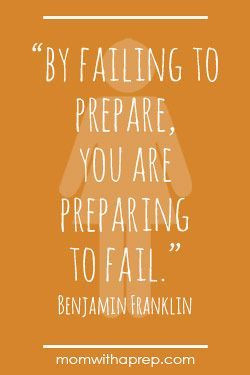 Preparedness Quotes for Motivation