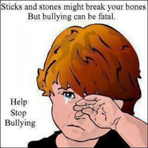 Stomp out bullying!!