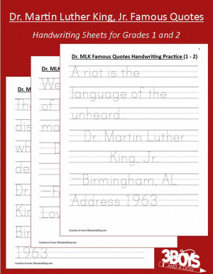 Black History Month Printables Handwriting Practice grade 1_2