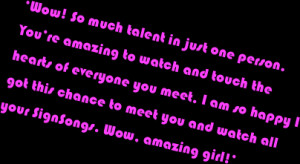 Wow! So much talent in just one person. You’re amazing to watch and ...