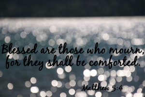 In Honor of Mark + comfort to those who mourn