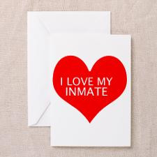 Love My Inmate Greeting Cards (Pk of 10) for