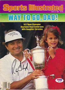 Raymond Floyd autographed Sports Illustrated 6 23 1986