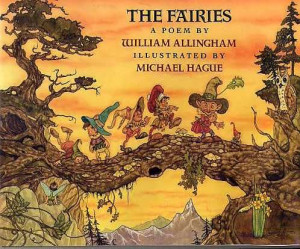 The Fairies., Allingham, William. Up the airy mountain, Down the rushy ...