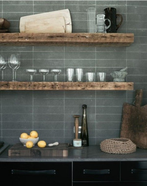 Kitchen Grey Wood, Cleaning Kitchens Bon, Bon Appetit, Grey Wood Tile ...
