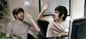 Dan Howell and Anthony Padilla