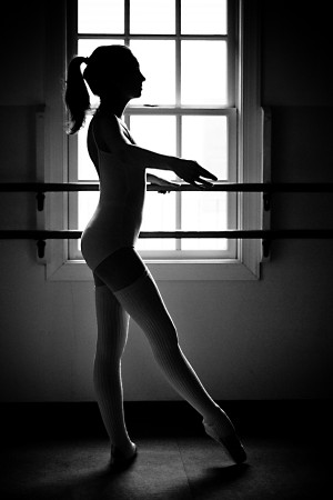 Black and White ballerina ballett Vihao Pham
