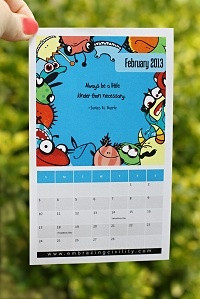 Free calendar printables from #embracingcivility #civility