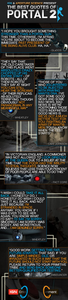 Portal 2's Best Quotes