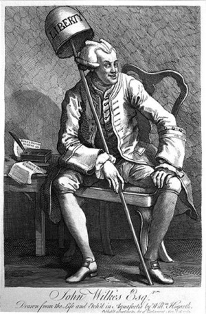 John Wilkes Radierung Von