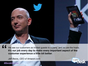 Jeff Bezos, CEO of Amazon.com #customerservice #quotes