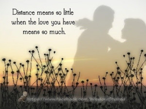 Distance quotes, best, deep, sayings, love you, much