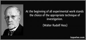 Walter Rudolf Hess's quote #1