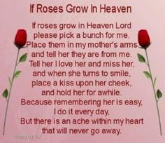Happy Mother's Day Mom! I love & miss you so much! More