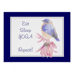 Motivational Sport Quote Bluebird Bird Garden