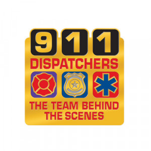 911 Dispatchers The Team Behind The Scenes Lapel Pin With Presentation ...