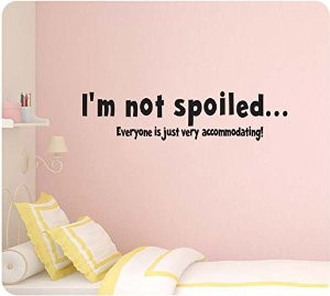 ... Daddy's Girl Funny Humor Cute Wall Decal Sticker Art Mural Home Décor