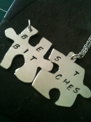 Best Friend Puzzle Piece Necklace