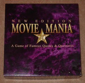 Details about MOVIE MANIA NEW EDITION FAMOUS QUOTES & QUESTIONS GAME ...