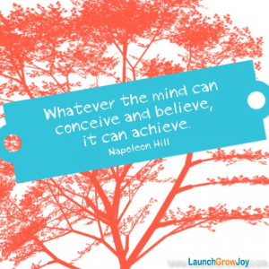 Great quote from Napoleon Hill