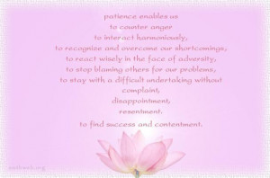 Inspirational quotes about patience patience enables us to counter ...