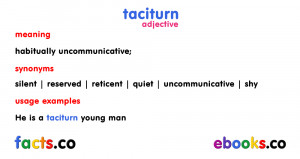 Taciturn Quotes