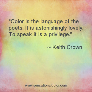 Quotes About Color by Keith Crown