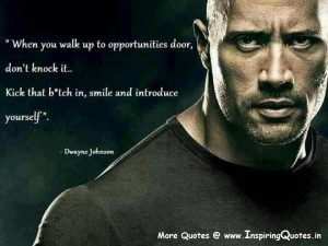 ... quotes by Dwayne 'The Rock' Johnson on Workout and Success