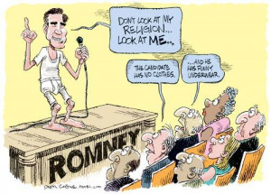 ... Mormon, if Mitt is the nominee Obama is guaranteed the White House