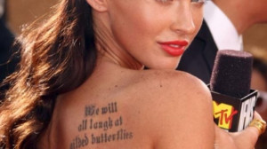 Megan Fox says if Angelina Jolie can have tattoos and a career, so can ...