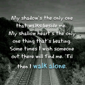 ... for this image include: alone, dreams, green day, walk and walk alone
