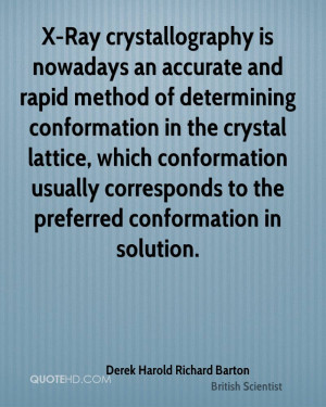 Derek Harold Richard Barton Quotes