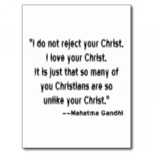 gandhi quotes christianity