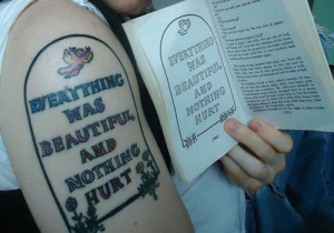 Literary Quotes Tattoo Tattoos
