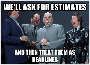Most NoEstimates presentations include citing example after example of ...
