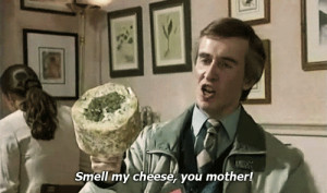 ... , cheese, dead rabbits… Michael Owen is turning into Alan Partridge