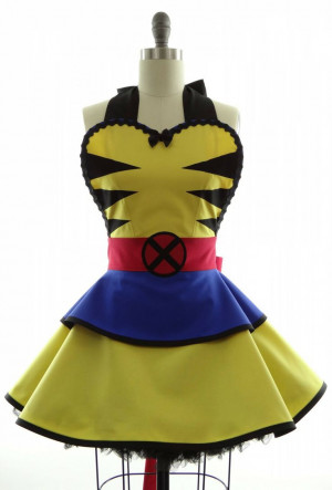 ... this made me doubly happy!~Bambino Amore Geeky Aprons | The Mary Sue