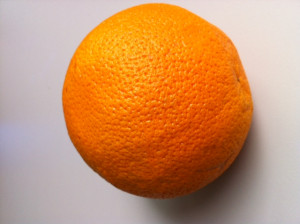 orange peel effect