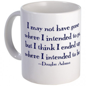 Douglas Adams Gifts > Douglas Adams Mugs > Douglas Adams Quote Mug
