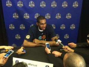All-Star Weekend Notes & Quotes: Blazers F LaMarcus Aldridge & G ...