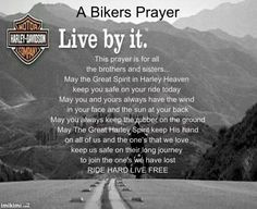 harley davidson quotes | Bikers Prayer photo bikersprayer.jpg More