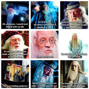 Harry Potter Albus Dumbledore's quotes